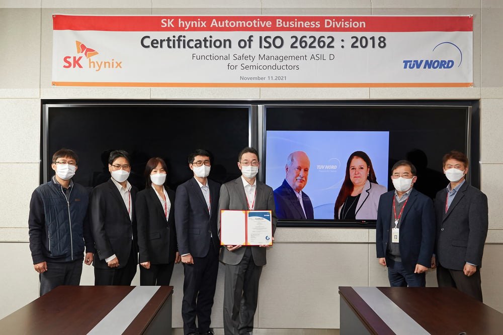 Certification of ISO 26262 2018