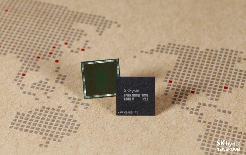 오토모티브_제품사진_ 8Gb(기가비트) LPDDR4(Low Power DDR4) 제품