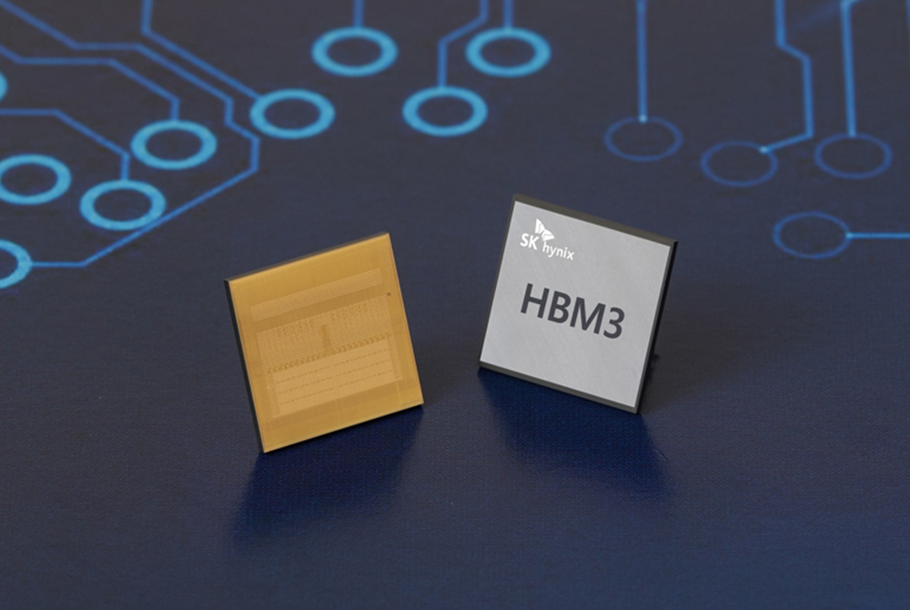 SK하이닉스가 현존 최고 사양 D램인 ‘HBM3’를 업계 최초로 개발했다.